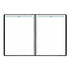 Blueline 2026 Timanager 13-Month 5-Day Weekly/Monthly Planner - 10-1/4" x 7-5/8" - Black - English-Tear off corners