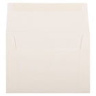 JAM Paper A6 Strathmore Invitation Envelopes - 4.75" x 6.5" - Natural White Linen - 50 Pack (74083I)-Size: A6 (4.75 x 6.5 inches)