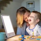 Verilux HappyLight Luxe Light Therapy Lamp-Easily set the countdown timer up to 1 hour in 5-minute increments