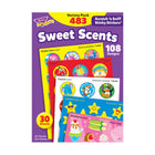 TREND enterprises Sweet Scents Scratch 'n Sniff Stinky Stickers Variety Pack - 483 Pack-Design: Variety
