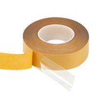 Futech Banner Hem Double-sided Tape - 25mm W x 50m L - Clear-Strong, reliable double-sided adhesion for mounting, securing, and joining materials without visible fasteners.