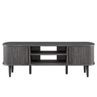 Modway Contour 55" TV Stand - Charcoal-Weight Capacity: 163 lb