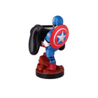 Exquisite Gaming Marvel: Captain America Cable Guy Controller Holder & Phone Stand-5