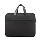 Bugatti Blake Business Briefcase for Laptops up to 15.6" - Black-Back panel equipped with trolley sleeve compatible with most rolling suitcases