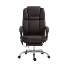 Vinsetto Vibration Massage Executive Office Chair - Dark Brown-Six vibrating massage points with three modes, three intensities and a timer