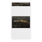 Mead West Village Daily & Weekly To-Do Note Pads - 7-3/4" H x 3-7/8" W - 52 Sheets - 2 Pack-2-pack set: Includes 1 daily to-do pad and 1 weekly planning pad