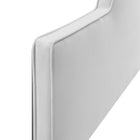Modway Dawn Performance Velvet Full/Queen Headboard - Light Grey-Dense Foam Padding