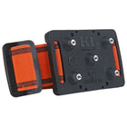SureWerx K1 Mid-Sole High Profile Ice Cleats - One Size - Orange/Black-Strategically placed ice-penetrating spikes provide maximum traction on ice and snow
