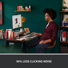 Logitech Signature M550 L Full Size Wireless Mouse - For Large Sized Hands - Graphite-Connect the way you like: Connect this cordless computer mouse in an instant via Bluetooth Low Energy or Logi Bolt USB receiver