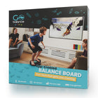 GoBalance Play-Portable and Lightweight: Weighing under 2 lbs., it's easy to carry and set up anywhere, accommodating all skill levels from kids to seniors.