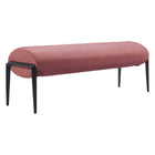 Zuo Glatt Bench - Brown-Seats up to 2