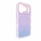 Kate Spade Wavy Compatible with MagSafe Case for iPhone 17 Pro - Opal Glitter-Strong Built-In Magnets For MagSafe