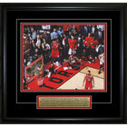 Kawhi Leonard Toronto Raptors Game 7 "the Shot" Crouched Photo - Framed Print - 17" x 15"-Premium raptors