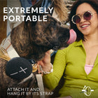 Ultimate Ears MINIROLL Ultra-Portable Waterproof Bluetooth Speaker - Black-12 Hours of Boom: The MINIROLL portable wireless speaker gives you tons of playtime, no matter where you take it