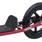HOMCOM Adjustable Kids Pro Stunt Scooter Street Bike Bicycle Ride On - Red-Rear brakes for extra stability as well as being able to stop safely