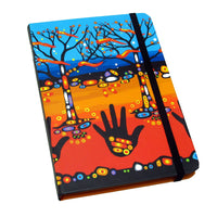 Oscardo Remember by John Rombough Hardcover Journal -Hardcover journal by Oscardo featuring authentic Indigenous art by First Nations, Inuit, and Métis artists across Canada, ideal as a meaningful gift or everyday stationery essential