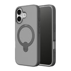 AXS PROShield Stand MagSafe Compatible Phone Case for Apple iPhone 17 - Grey-Raised bezels protect screen and camera from impacts 