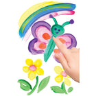 Cra-Z-Art Washable Finger Paints Set - 8 Colors Per Set - 2 Sets-Super washable