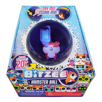 Bitzee Hampster Ball Digital Pet-Digital friends you can interact with: Bitzee Hamster Ball reacts to touch, movement & rolls with sounds & interactions. Find 20 friends to join the hero on adventures. Includes 3 AA batteries.