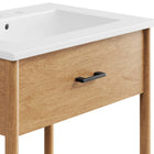 Modway Zaire 24" Bathroom Vanity - Natural/White-Assembly Required