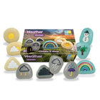 Yellow Door Weather Stones 10-Piece Set-These engaging and tactile weather stones can be used in so many ways