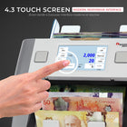 Cassida Mixed Denomination Single Pocket Currency Counter (CAD/USD) with Advanced Counterfeit Detection-7