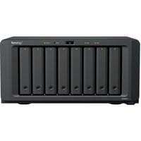 Synology DS1825+ 8-Bay DiskStation NAS Server - AMD Ryzen V1500B - 8 GB RAM-8-bay with expansion. Up to 360 TB of raw storage with expansion unit
