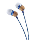 House of Marley Smile Jamaica In-Ear Headphones, Denim (EM-JE041-DN)-9mm dynamic driver