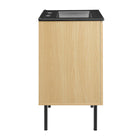 Modway Chaucer 24" Bathroom Vanity - Oak/Black-9
