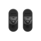 Kanto Universal Satellite Speaker Wall Mount Brackets - Black-Supports speakers up to 12 lbs (5 kg)