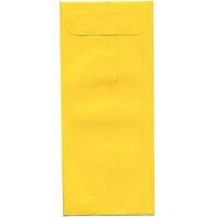 JAM Paper #10 Policy Envelopes, 4 1/8 x 9.5, Brite Hue Yellow Recycled, 500 Pack (15877H)-Product Type: Recycled Envelope