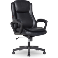 Staples Massage Chair - Black-Soothing massage and heat with four button control
