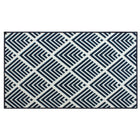 Home Décor Inc. Nylon Washable Area Rug - Blue - 3' x 5'-Soft Touch 