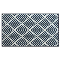 Home Décor Inc. Nylon Washable Area Rug - Blue - 3' x 5'-Soft Touch 