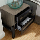 Modway Merritt Nightstand - Oak-Rubberwood and MDF Construction
