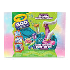 Crayola Goo All-in-1 Sensory Station - Unicorn-LESS MESS GOO CRAFT: Special formula ensures the goo won't stick to clothing, hair, or hands, making cleanup a breeze for parents