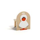 Mitybilt WildWoods Chair - Duck -Backrest with printed P.E.T. acoustic felt, Duck