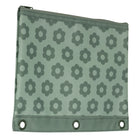 Pep Rally 3 Ring Binder Pouch - Secret Garden-Stylish bows stripes design with green accents