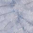 HOMCOM 6' Artificial Christmas Tree with 928 Branch Tips - White-This artificial tree is almost indistinguishable from a real spruce tree