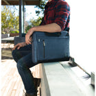 Vangoddy Adler Laptop Messenger Bag for Up to 15.6" Laptop - Navy Blue-Fit up to 14 to 15.6 inches laptop