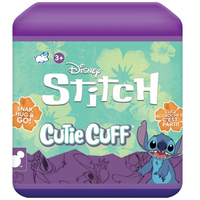 Excell Brands Disney Stitch Cutie Cuffs Blind Box-Cutie Cuffs are adorable plush bracelets that double as fun accessories for kids