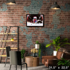 Ivan Demidov Montreal Canadiens First Goal - Framed Canvas - 31" x 22"-Officially licensed by the NHL and NHLPA