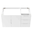 Modway Vitality 36" Bathroom Vanity Cabinet - White-8