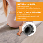 PurEarth Polyurethane Eco-friendly Slip Resistant Mat - White-Ultimate grip printed surface