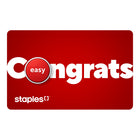 Staples e-Gift Card - $25 to $500-Schedule delivery at your convenience