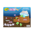 Crayola Scribble Scrubbie Dino Glow Mountain Playset-Light‑up dinosaur playset: features a rugged glow‑charging mountain with dramatic details, interactive lighting, and a working catapult for exciting storytelling moments