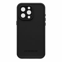 Otterbox Fre Case with MagSafe for iPhone 15 Pro Max - Black-Built-in magnets snap to MagSafe chargers & accessories for seamless interaction