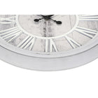 Monarch Specialties Clocks 20" Round Wall Clock - Grey -Requires only 1 AA battery (not included) and this vintage-inspired clock is ready to hang up and enjoy