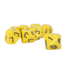 Learning Advantage 10-Sided Polyhedra Dice - 3 Pack-Great way to practice math problems when combined with operation dice