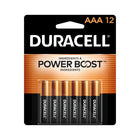 Duracell Coppertop AAA Alkaline Batteries - 12 Pack-FORMULATED WITH POWER BOOST INGREDIENTS: AAA batteries contain patented POWER BOOST Ingredients which deliver lasting performance in your devices
